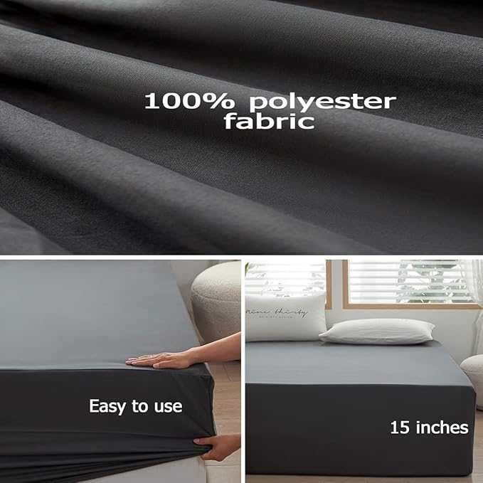 Bedding TwinXL Size Fitted Sheet Only - Image 3