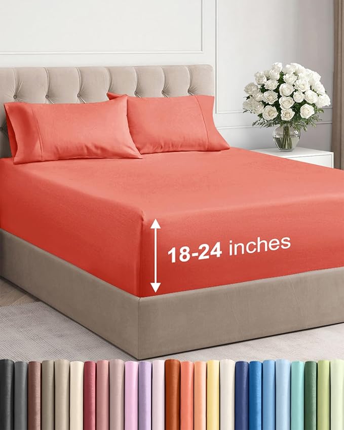 Extra Deep Queen Sheet Set by CGKUnlimited