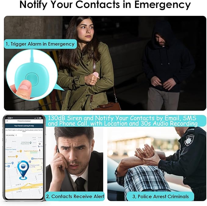 5-in-1 Self Defense Personal Alarm - Image 2