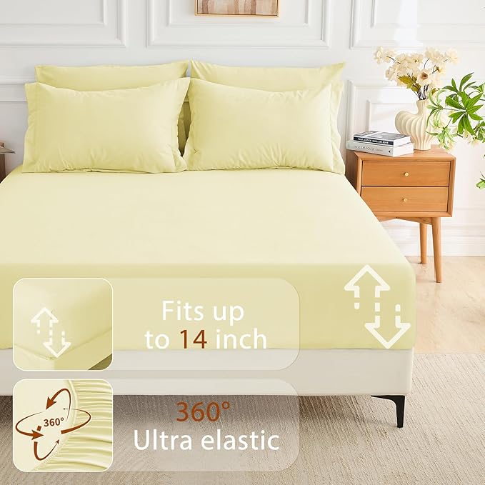 MUXHOMO 7 Pieces Full Comforter Set, Soft Bed in a Bag Full Size, All Season - Image 7