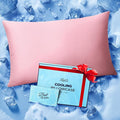 Ice Cooling Pillowcase for Hot Sleepers, Instantly Cool, Stay Cold All Night by Rifens