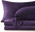 BEDELITE Flannel Sheets King Size Purple by BEDELITE