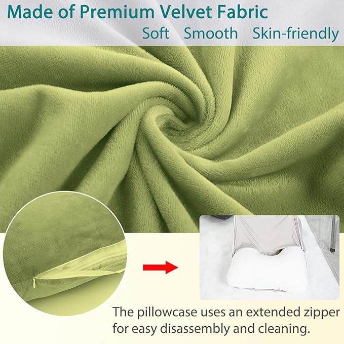 AS AWESLING Shredded Memory Foam Body Pillow, Pregnancy Pillows - Image 6