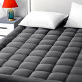 EASELAND Twin Size Mattress Pad Pillow Top Mattress Cover Quilted Fitted by EASELAND