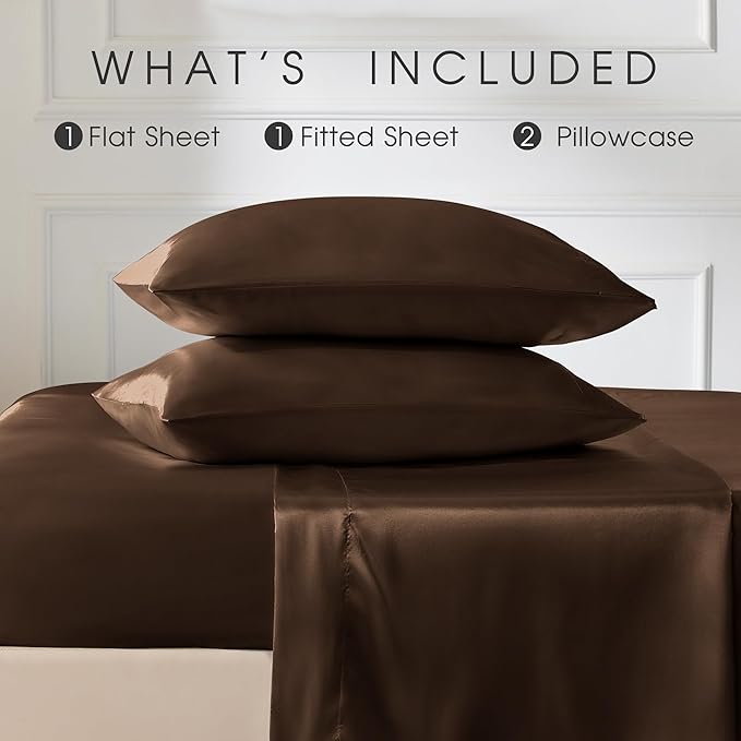 FreshCulture Satin Sheets Full Size - Image 3