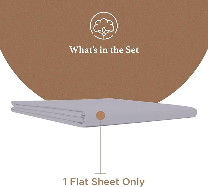 Good Sleep Bedding Flat Sheet King - Image 2