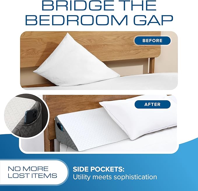 Kolbs King Size Bed Wedge Pillow - Image 4