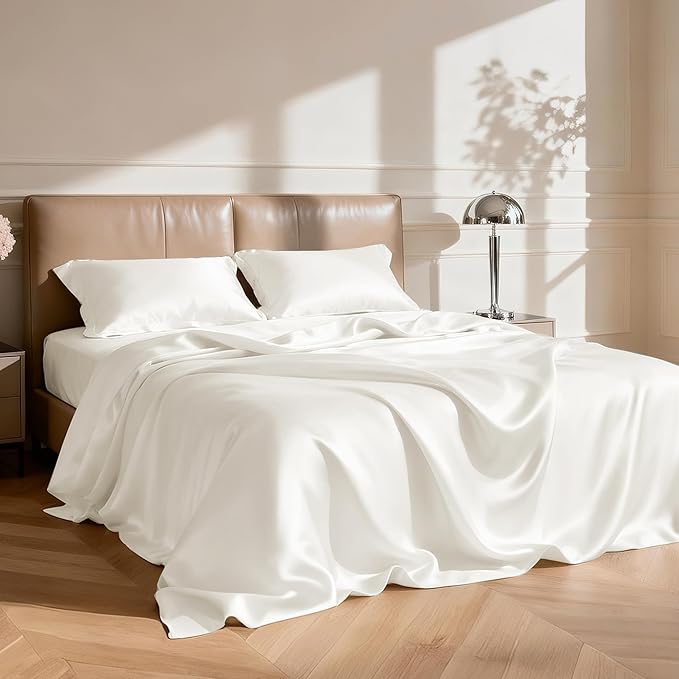 Love's cabin Full Size Satin Sheet Sets - Image 2
