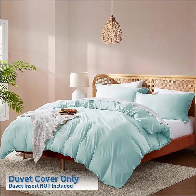 Nestl Light Blue Duvet Cover Full Size - Image 2