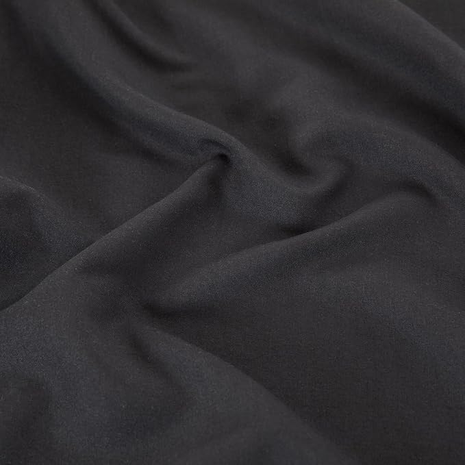 Twin Flat Sheet Only，66x96Inch Black - Image 6