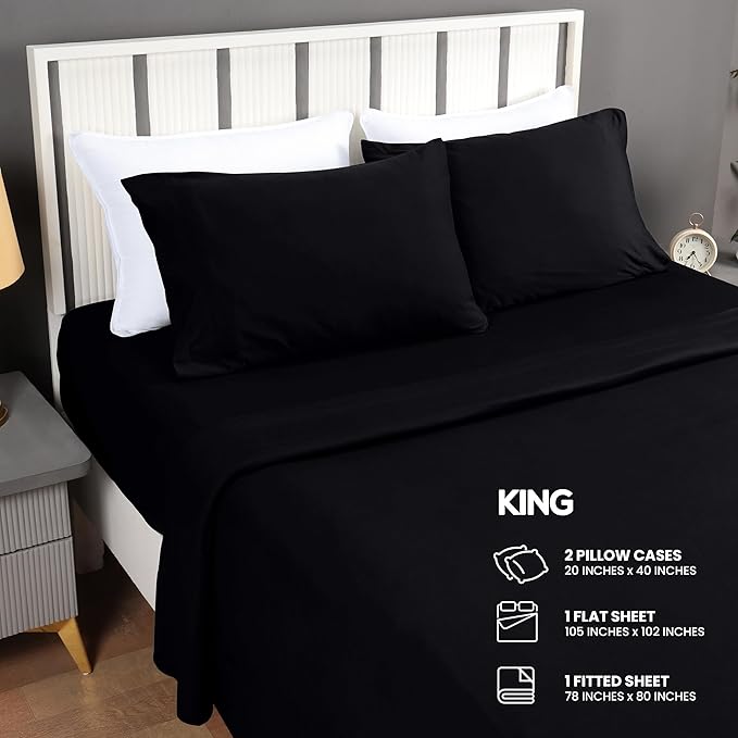 Utopia Bedding King Sheet Set - Image 2