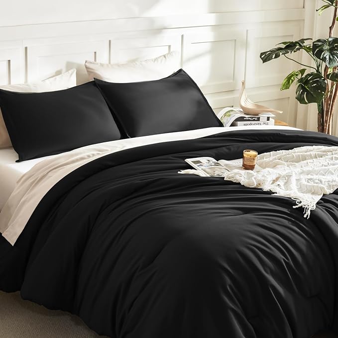 Litanika Black California King Comforter Set - Image 5