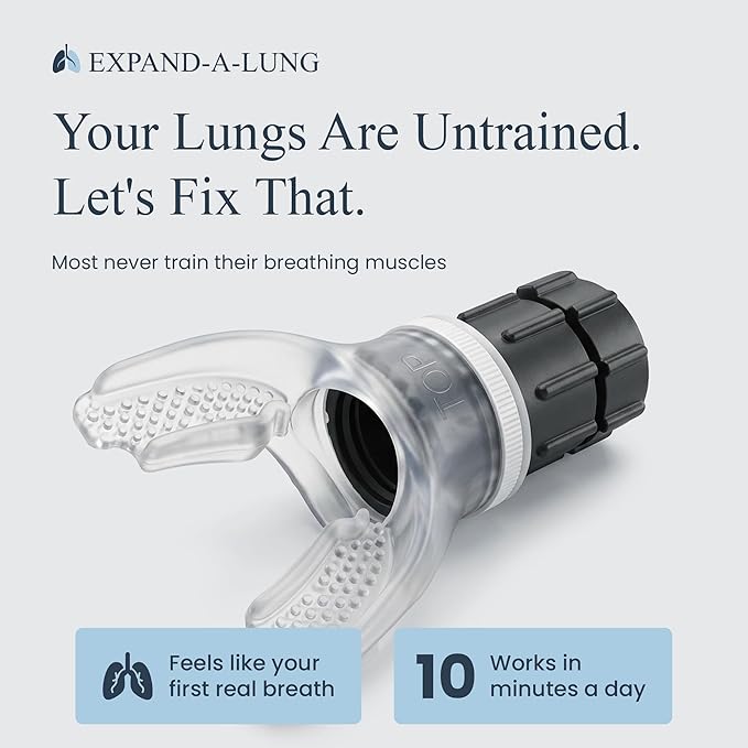 Expand-A-Lung | Breathing Exercise Fitness Trainer | Inspiratory Muscle - Image 4