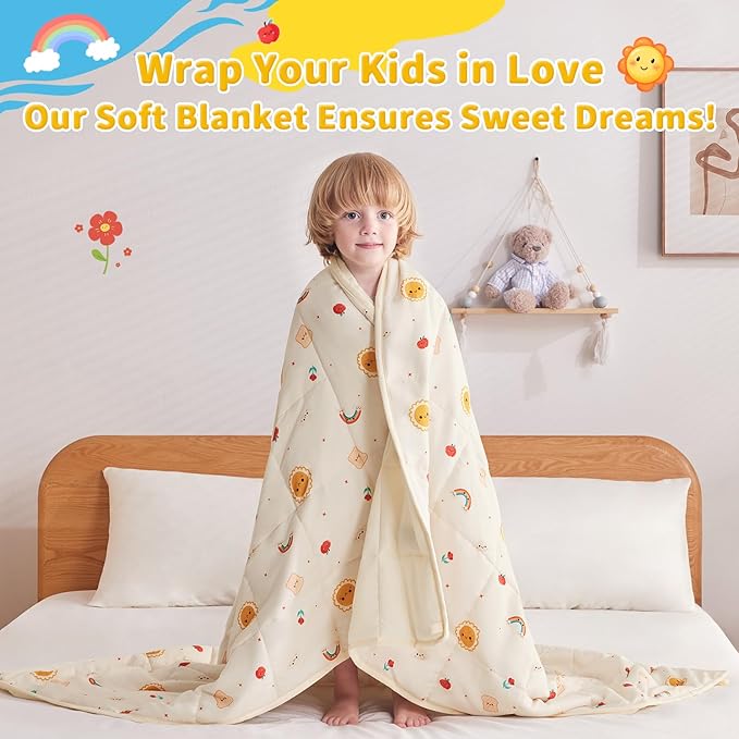 anfie Weighted Blanket Kids Weighted Blanket Cooling Blanket - Image 3