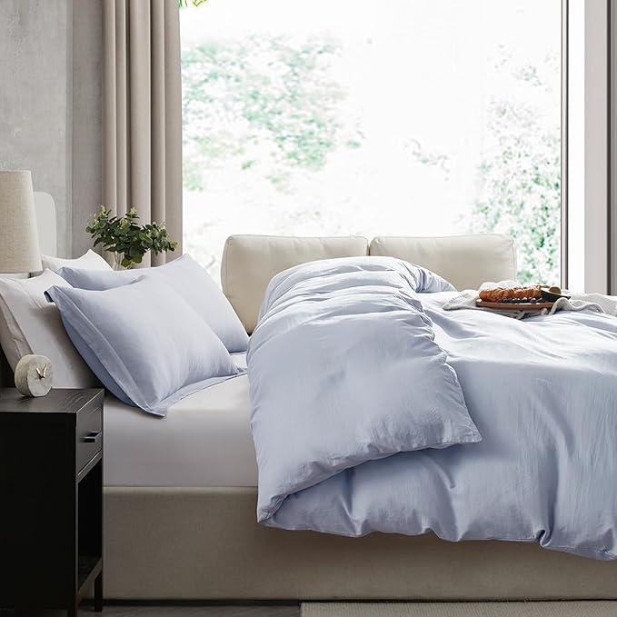Nestl Ice Blue Duvet Cover Full Size - Image 7