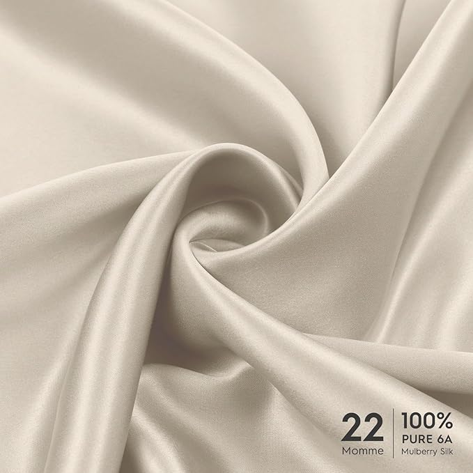 Tafts Pillow Cases - 22mm 100% Pure Mulberry 6A Silk Pillowcase - Image 2