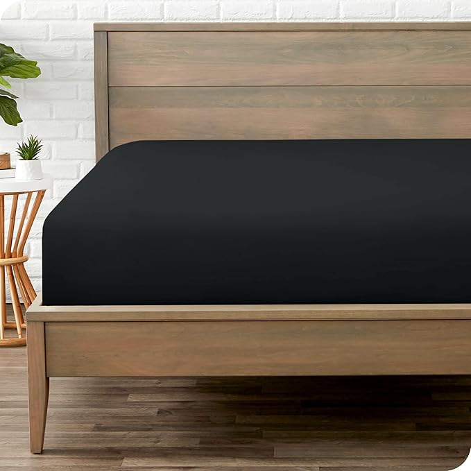 Bare Home Fitted Bottom Sheet Queen by BareHome