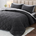 MUXHOMO 7 Pieces California King Comforter Set, Reversible Bed in a Bag Cal by MUXHOMO