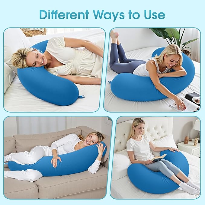 TranquilRelax C Shaped Body Pillow - Image 5