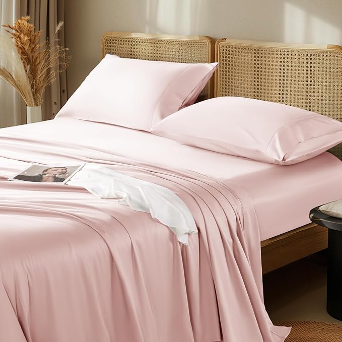 LBRO2M 1000 Thread Count 100% Egyptian Cotton Sheets Set Twin, 3 Piece Sets Bed by LBRO2MBedding