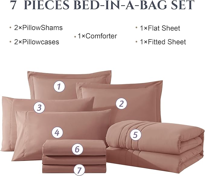 Monbix King Size Comforter Set - Image 7