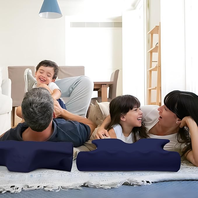 Cervical Pillow for Neck Pain Relief, Cooling Contour Memory Foam Pillows - Image 6