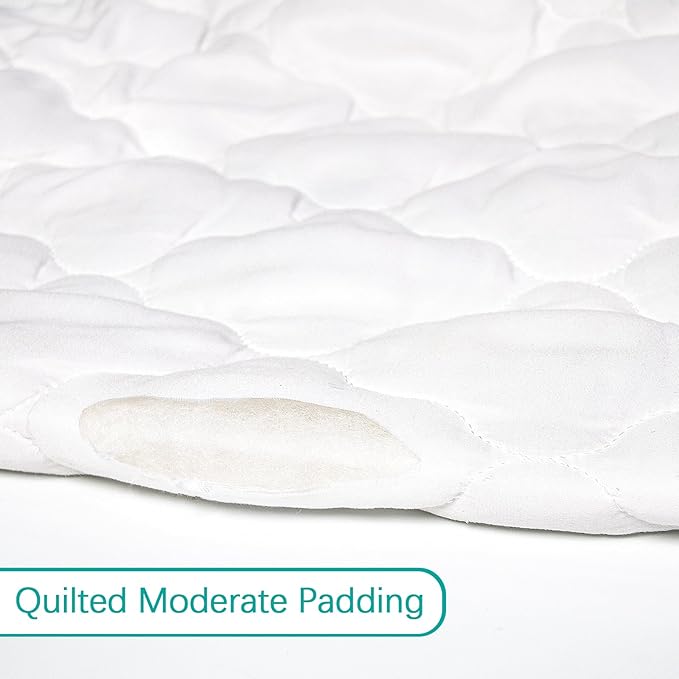 Crib Mattress Protector Sheets Fitted Waterproof Crib Mattress Pad Cover - Image 7
