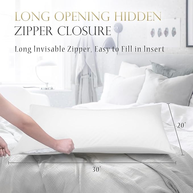Cooling Side Sleeper Pillow Cases Queen Size Set of 2 - Image 5
