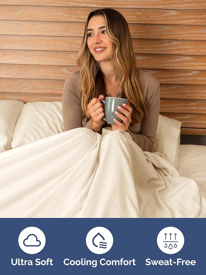 Extra Deep Twin Fitted Sheet - Image 3