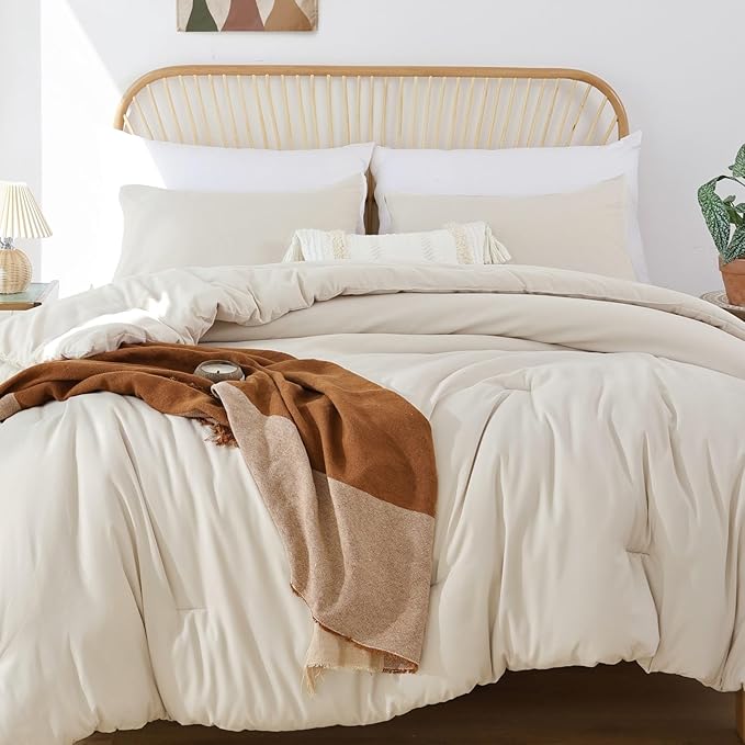 ROSGONIA Alaskan King Comforter 136x120, 1 Extra Large King Size Comforter by ROSGONIA