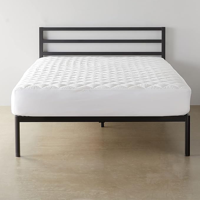 Amazon Basics Hypoallergenic Breathable Quilted Mattress Topper Pad by AmazonBasics