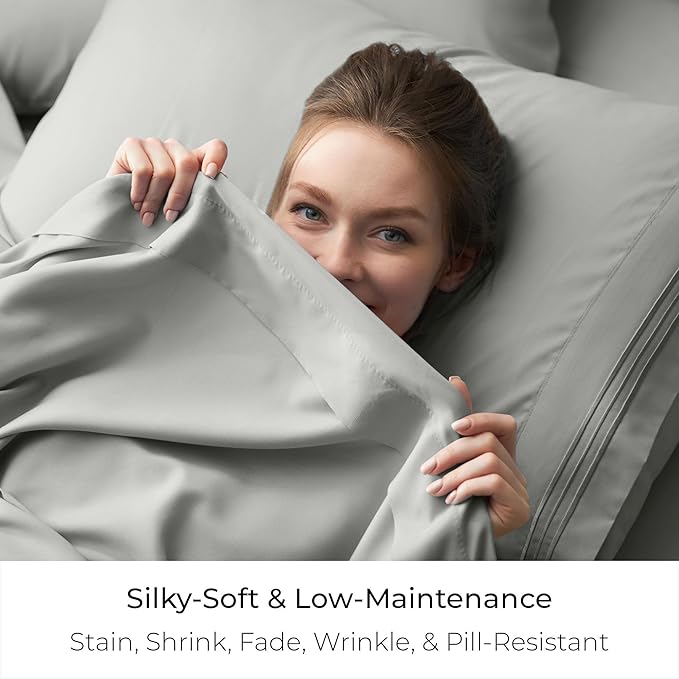 Mellanni Queen Size Flat Sheet - Image 5