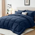 Sasttie Twin Comforter Set, 5 Pieces Bed in a Bag Twin, Complete Bedding Set by SASTTIE