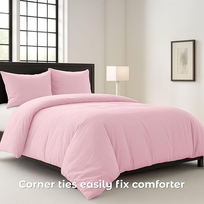 Pure Bedding Duvet Cover Queen Size - Image 5