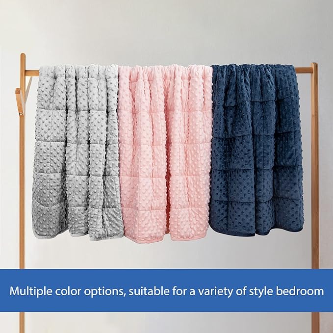 Huloo Sleep Weighted Blanket Queen 20lbs - Image 6