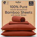 Bambaw 100% Viscose Derived from Bamboo Sheets Full Size Set – 4pcs Set of Full by Bambaw