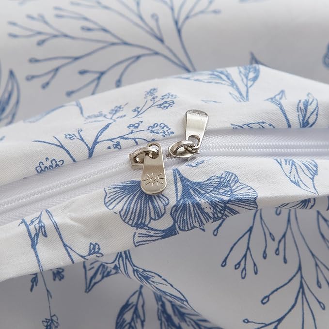 mixinni Blue Flowers Duvet Cover - Image 5