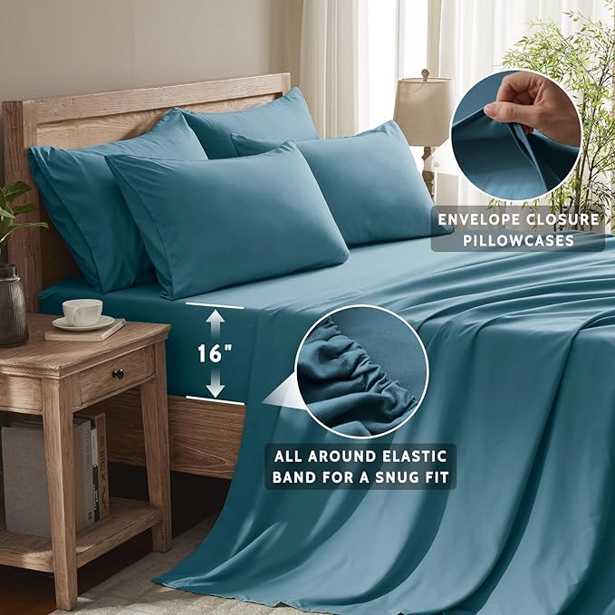 Cal King Size Sheets Set - Image 3