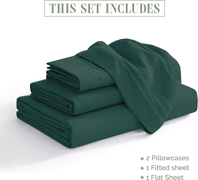 Elegant Comfort Luxurious 1500 Premium Hotel Quality Microfiber Three Line - Image 3