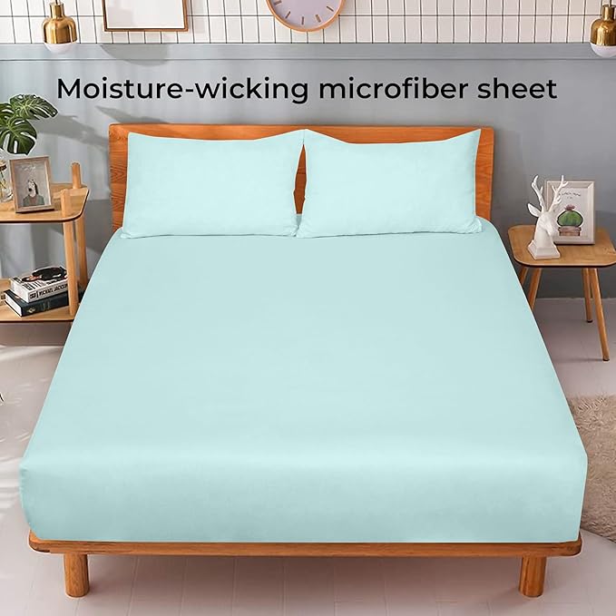 Royale Linens Fitted Sheet Twin - Image 2