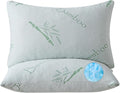 Memory Foam Pillows Queen Size set of 2, Shredded Memory Foam Bed Pillow by HOXXME