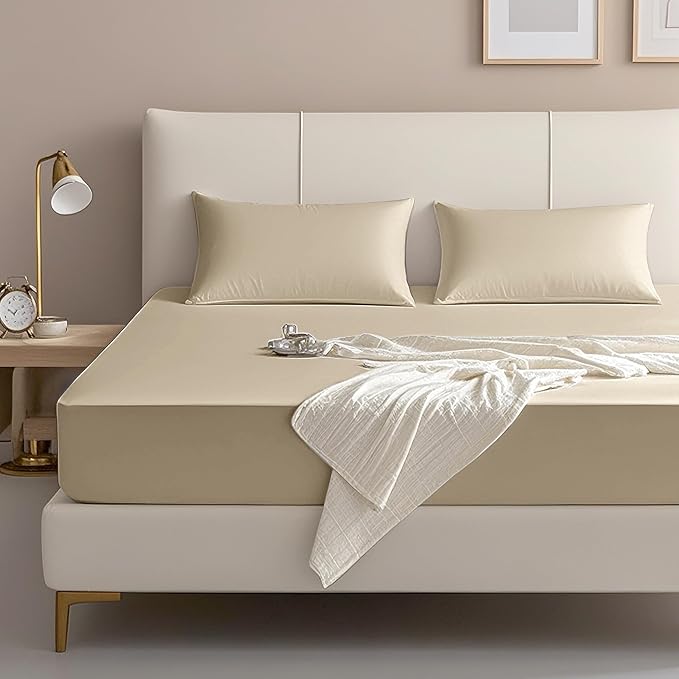 FreshCulture Queen Fitted Sheet Only – Premium Hotel-Quality Fitted Sheet - Image 2