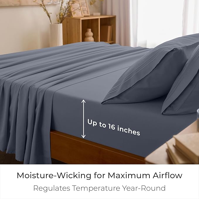 Mellanni King Sheets Set - Image 4