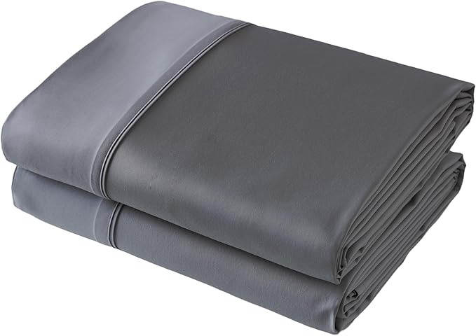 Flat Sheet Only 2 Pack, Queen Size 400 Thread Count 100% Egyptian Cotton Flat by ShunjieHome