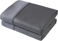 Flat Sheet Only 2 Pack, Twin Size 400 Thread Count 100% Egyptian Cotton Flat by ShunjieHome
