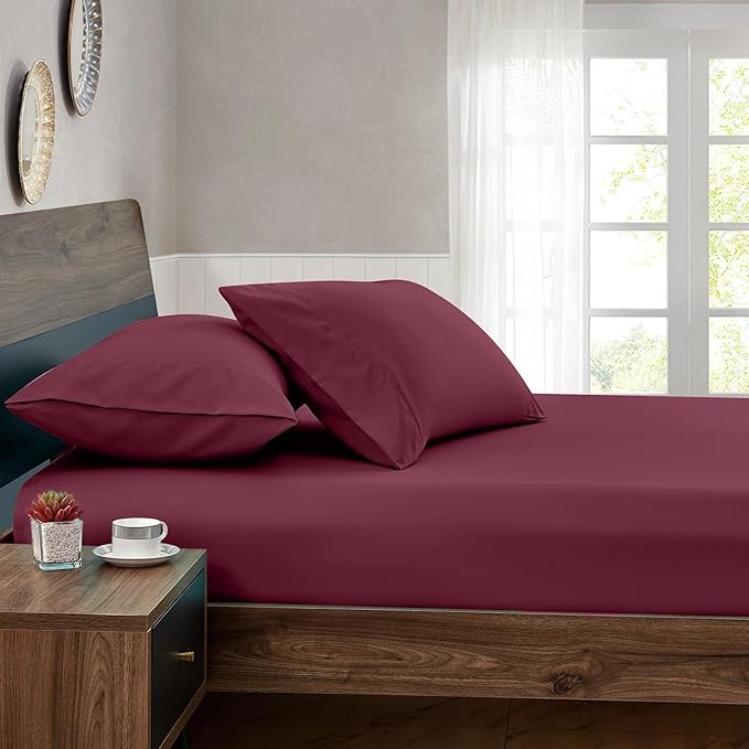 FreshCulture Full Fitted Sheets, Bulk Pack of 6, Deep Pocket, Soft Microfiber - Image 6