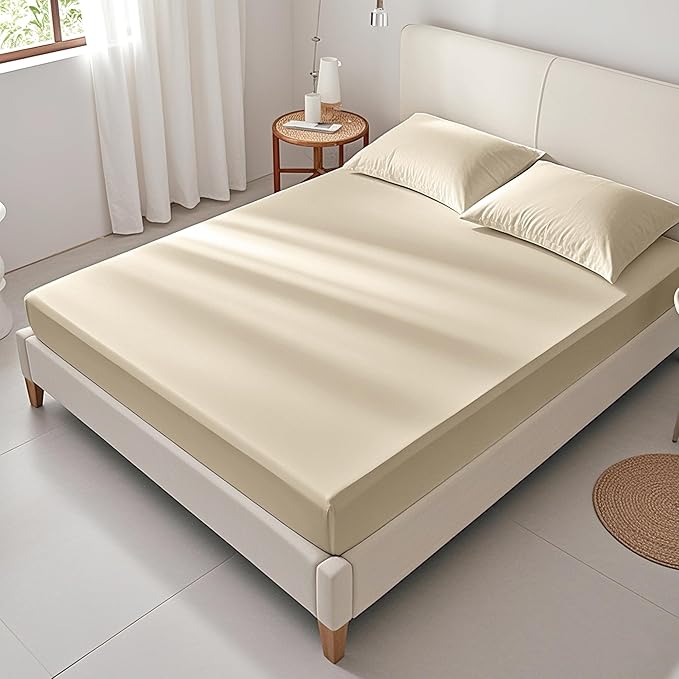 FreshCulture Queen Fitted Sheet Only – Premium Hotel-Quality Fitted Sheet - Image 7