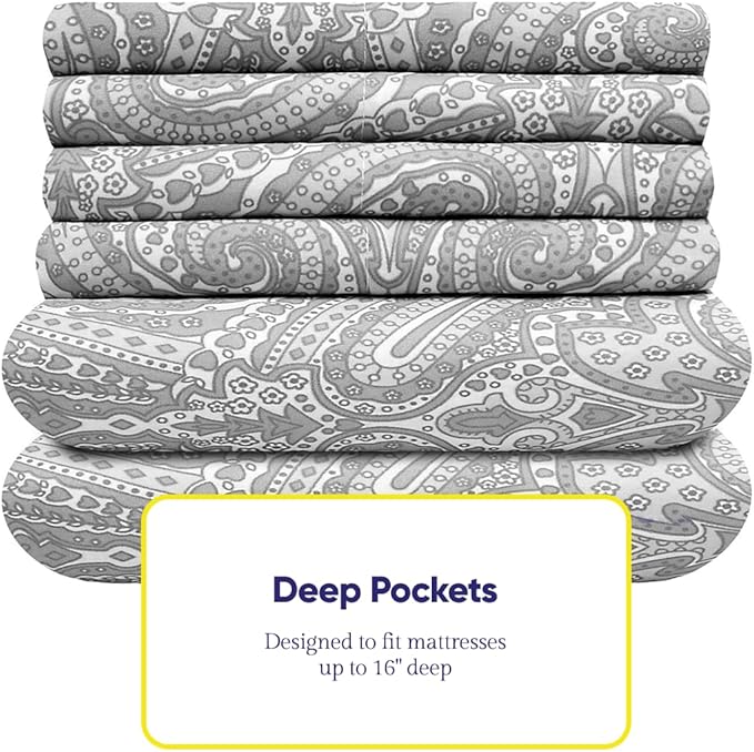 Cal King Size Bed Sheets - Image 4