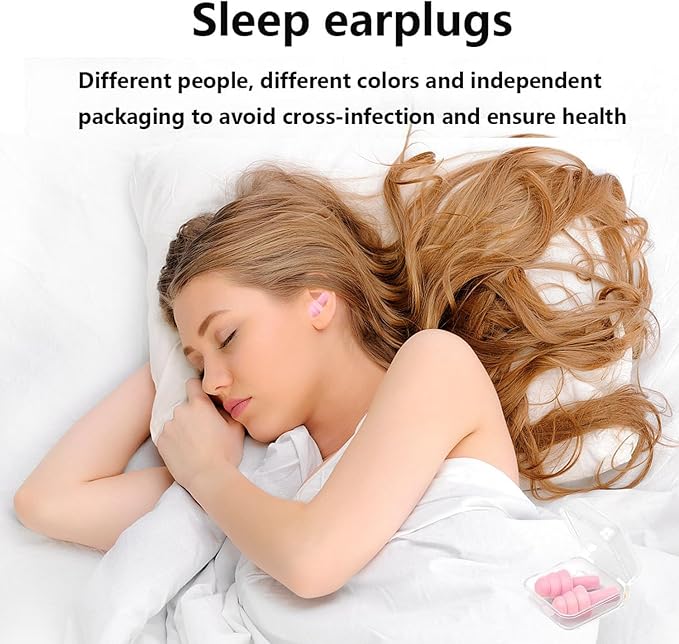Ear Plugs, Reusable Earplugs for Sleeping Noise Cancelling – Super Soft - Image 5