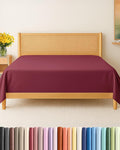 Twin XL Size Flat Sheet by CGKUnlimited